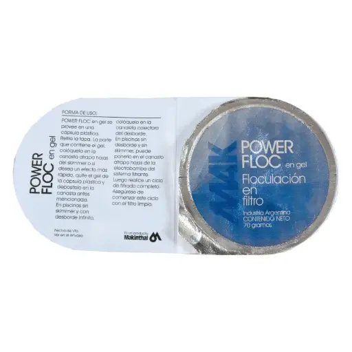 [1515] Clarificador en Gel Power Floc 70gr - Mak