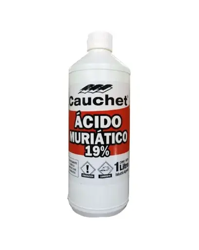 [1511000000] Acido Muriatico 19% x 1 Lt - Cauchet